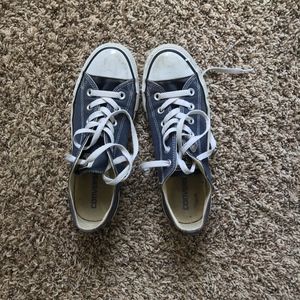 Navy Low-Top Converse